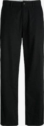JACK & JONES Trousers in Black: front