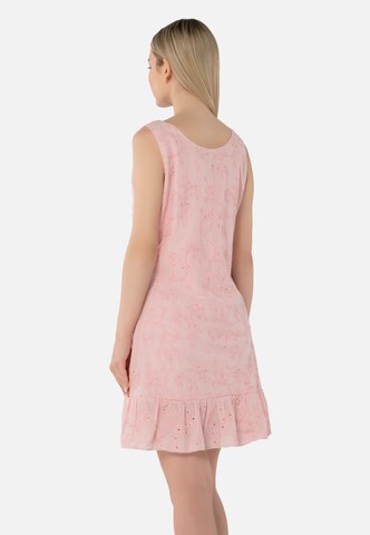 FRESHLIONS Jurk 'Avery' in Roze