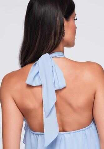 Ombre Top in Blauw