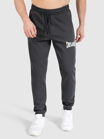 Smilodox Slim fit Pants 'Classic Pro' in Grey: front
