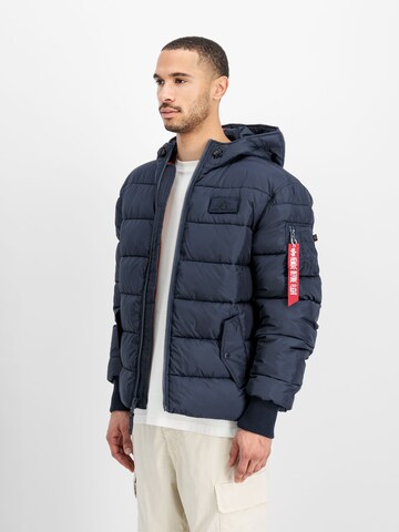 ALPHA INDUSTRIES Winter Jacket 'Alpha FD' in Blue