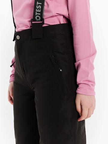 PROTEST Loosefit Sporthose 'PRTWhisper JR' in Schwarz