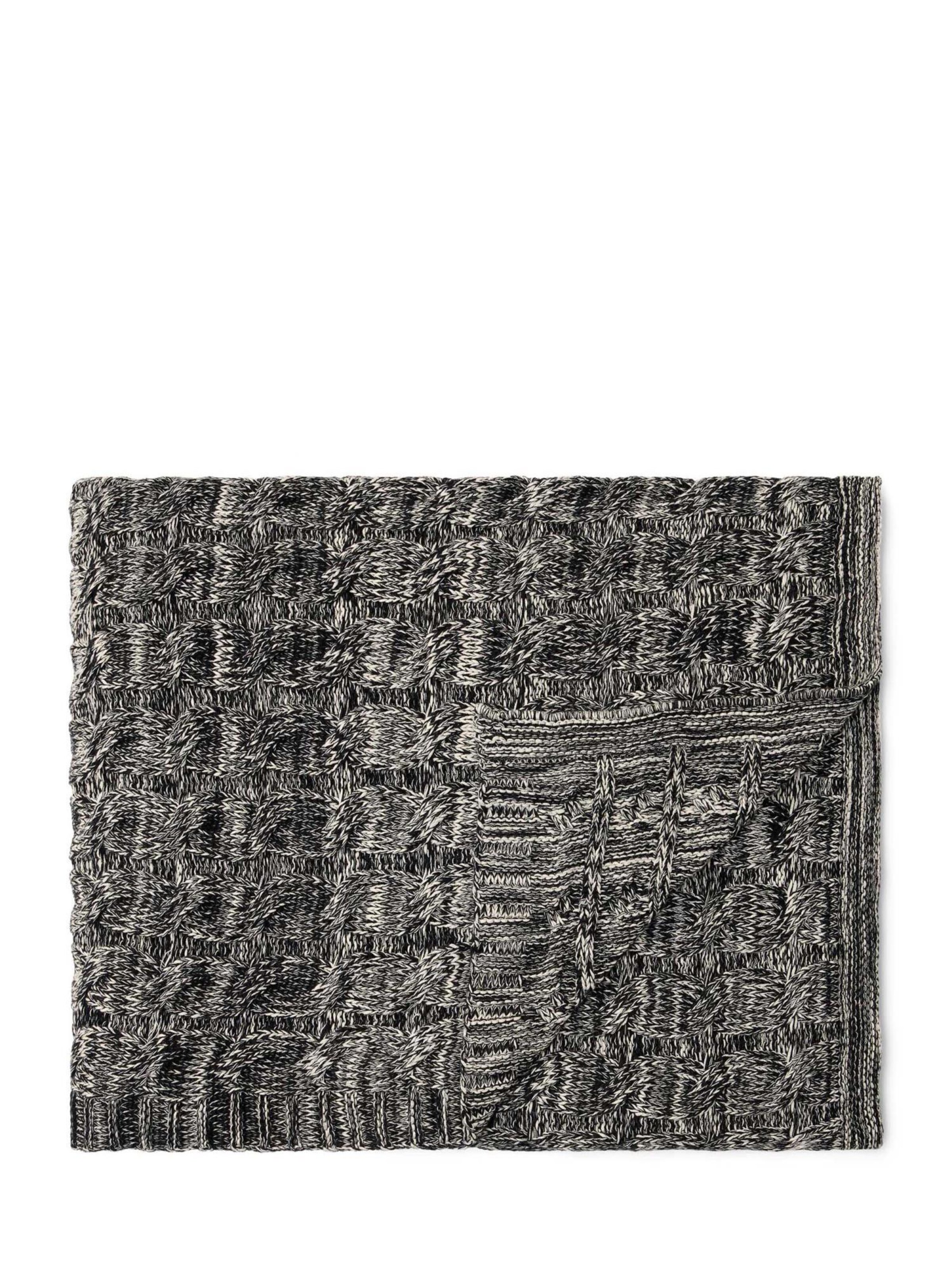 Marc O'Polo Decken ' Ainaa ' in Schwarz: Vorderseite