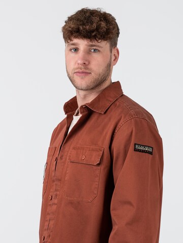NAPAPIJRI Übergangsjacke 'Viche' in Braun