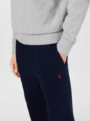 Tapered Pantaloni di Polo Ralph Lauren in blu