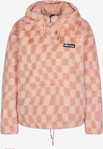 ELLESSE Fleece Jacket 'Julian' in Pink: front