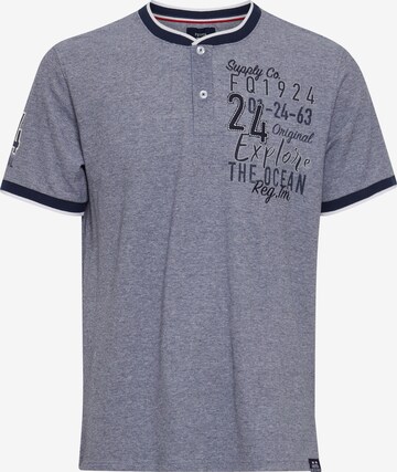 FQ1924 Shirt 'FQIikay' in Blauw: voorkant