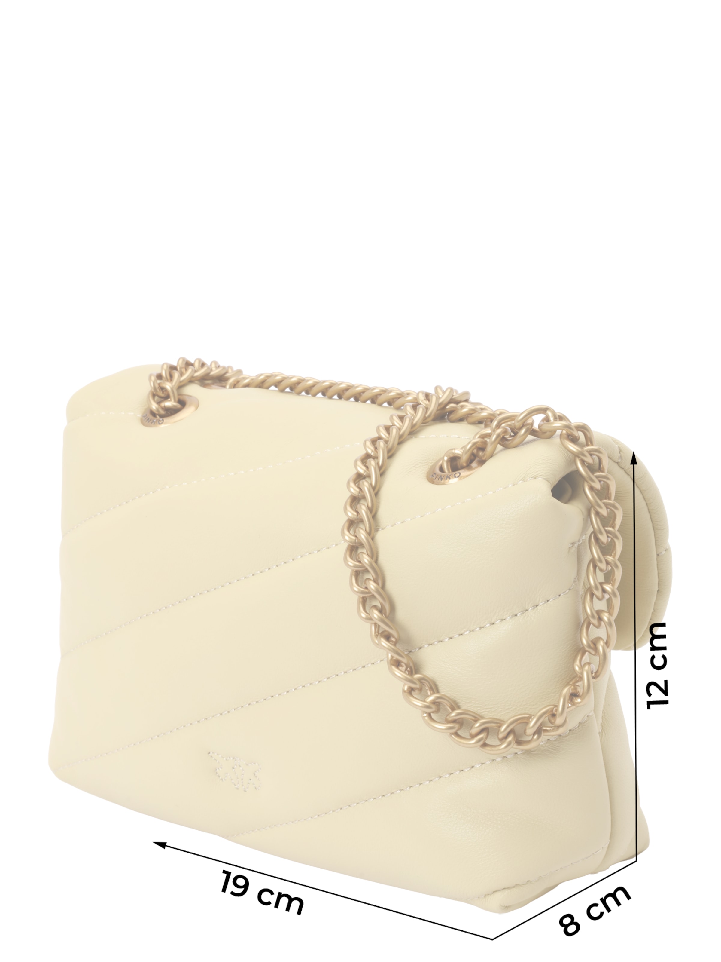 PINKO Válltáska 'LOVE BABY' - sárga