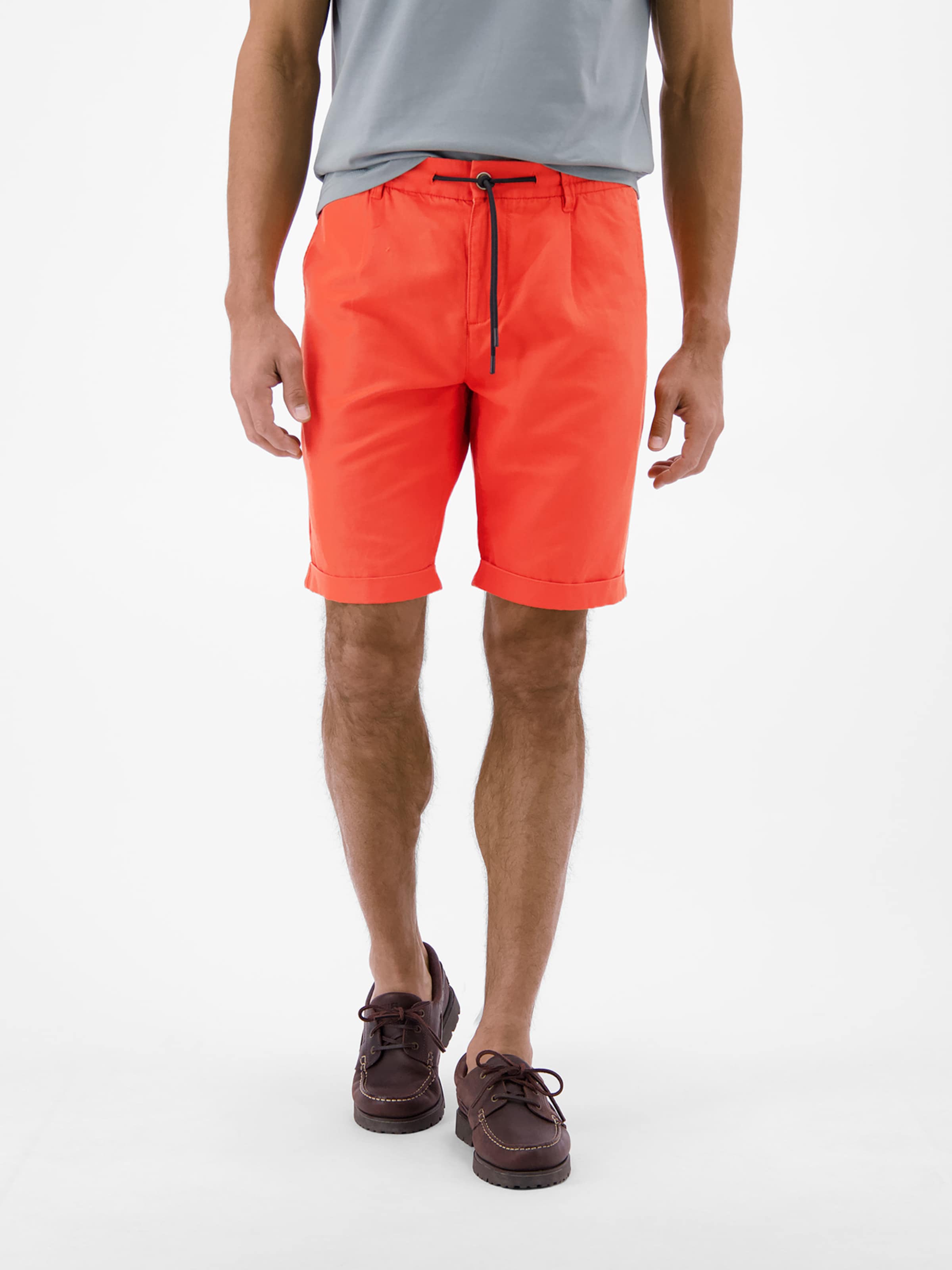 LERROS Regular Trousers in Orange: front