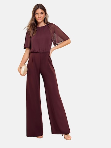 Friends Like These Jumpsuit i lila: framsida