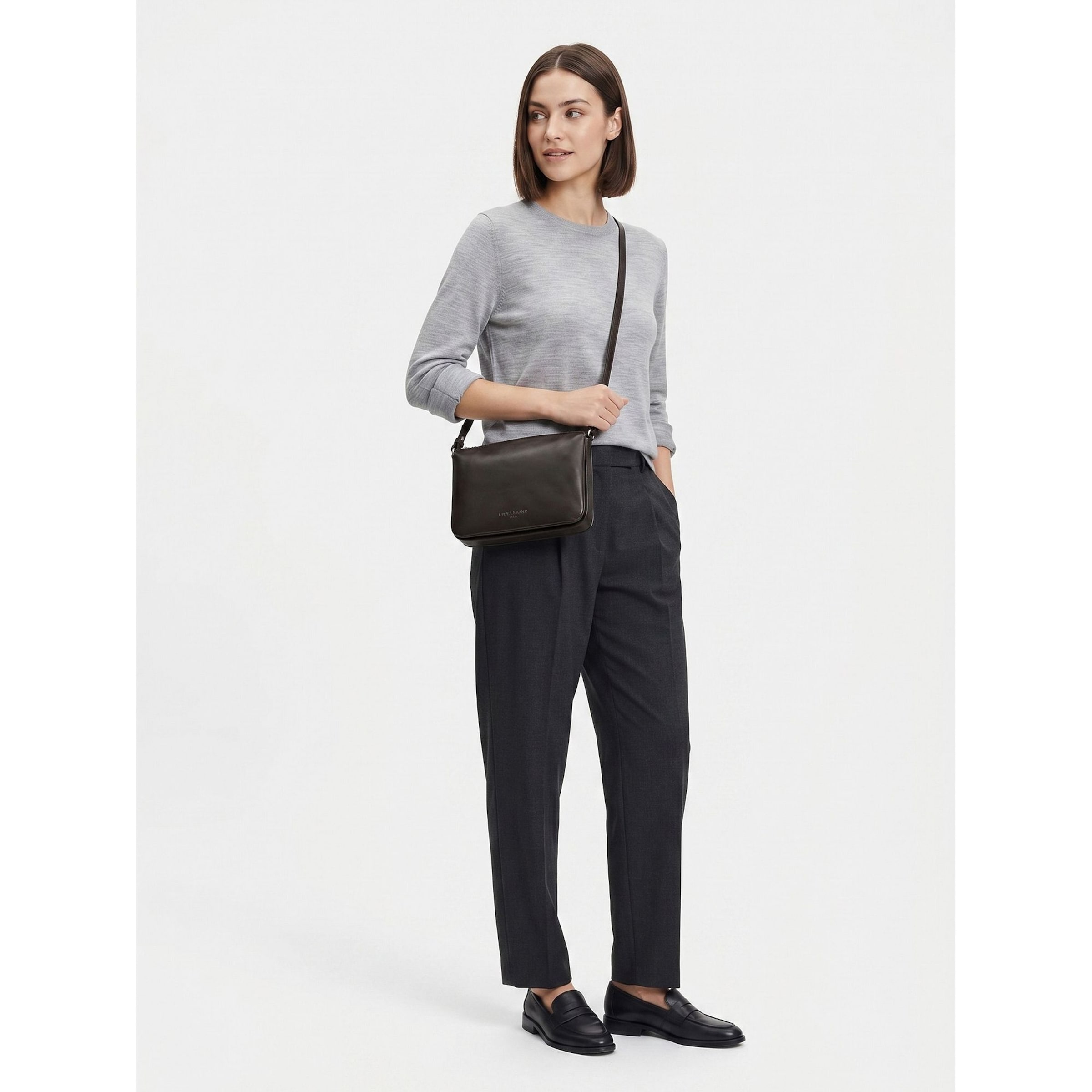 Sac à bandoulière Liebeskind Berlin en marron : devant