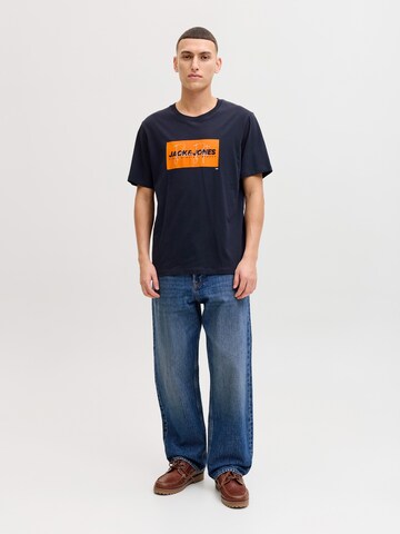 JACK & JONES Bluser & t-shirts 'JJCOLE' i blå