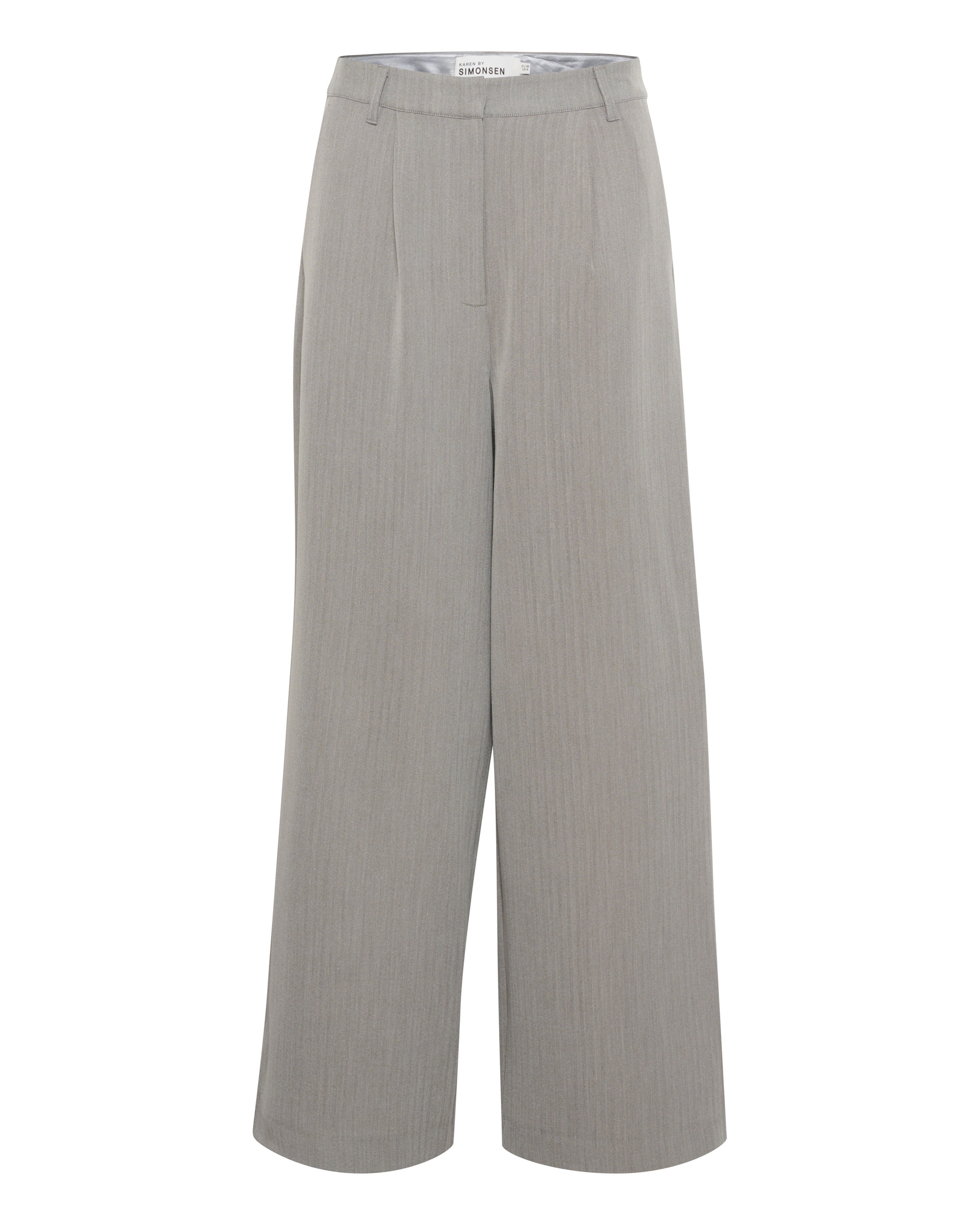 KAREN BY SIMONSEN Regular Панталон с набор 'LavinaKB' в сиво: отпред