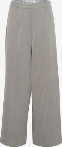 Regular Pantalon à pince 'LavinaKB' KAREN BY SIMONSEN en gris : devant