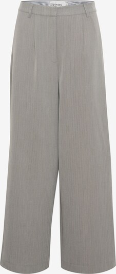Klostuotos kelnės 'LavinaKB' iš KAREN BY SIMONSEN, spalva – margai pilka, Prekių apžvalga