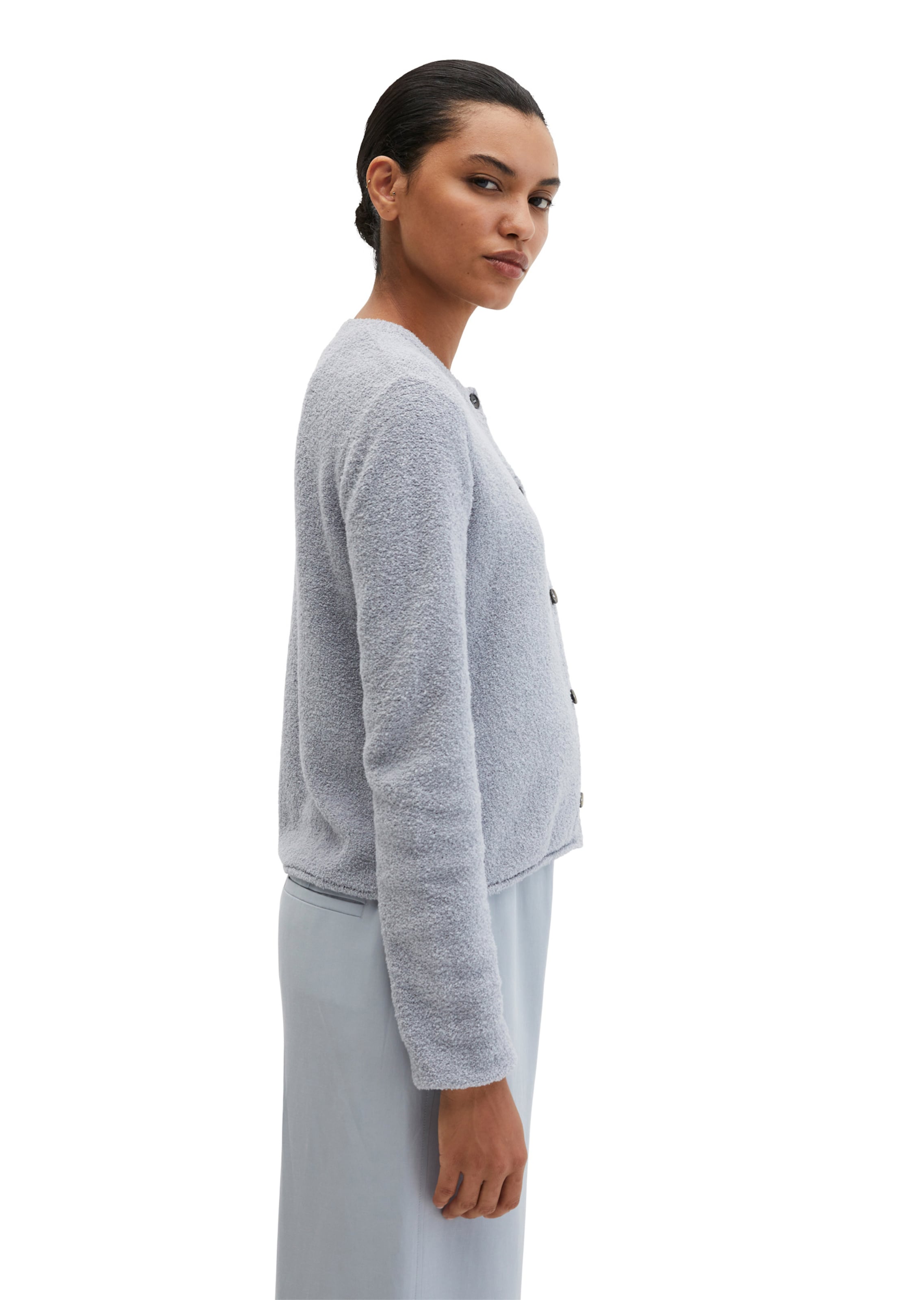 Marc O'Polo Strickjacke in Grau