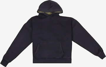 Dropsize Sweatshirt 'Embo' in Zwart: voorkant