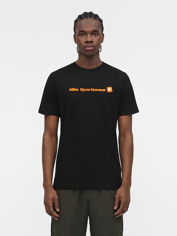 Nike Sportswear - Camisa 'STD' em preto: frente