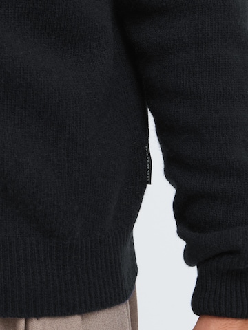 Casual Friday Gebreid vest 'CFKarl' in Blauw