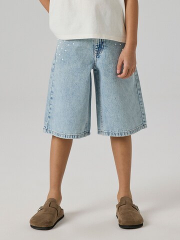 NAME IT - regular Vaquero en azul: frente