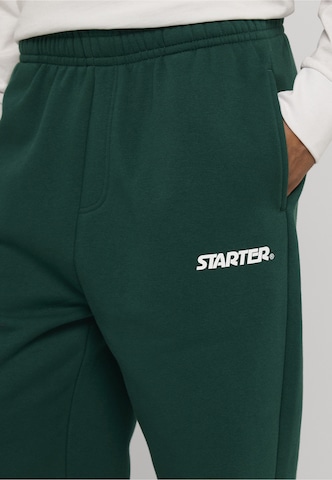 Starter Black Label - Regular Calças em verde: frente
