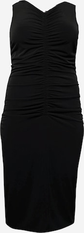 Michael Kors Plus Dress in Black: front