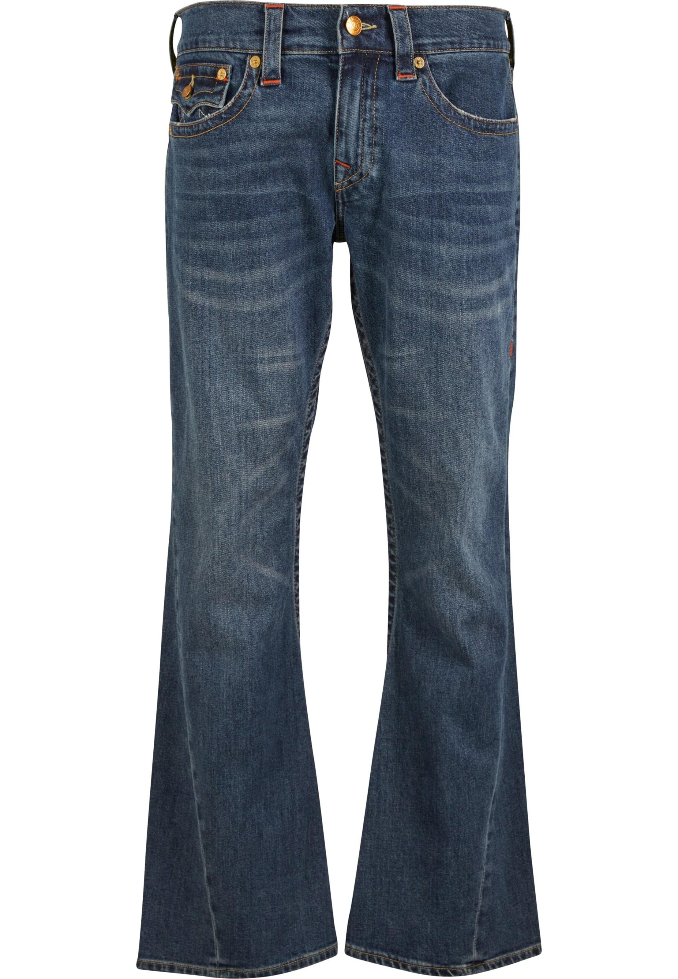 évasé Jean 'Joey' True Religion en bleu : devant