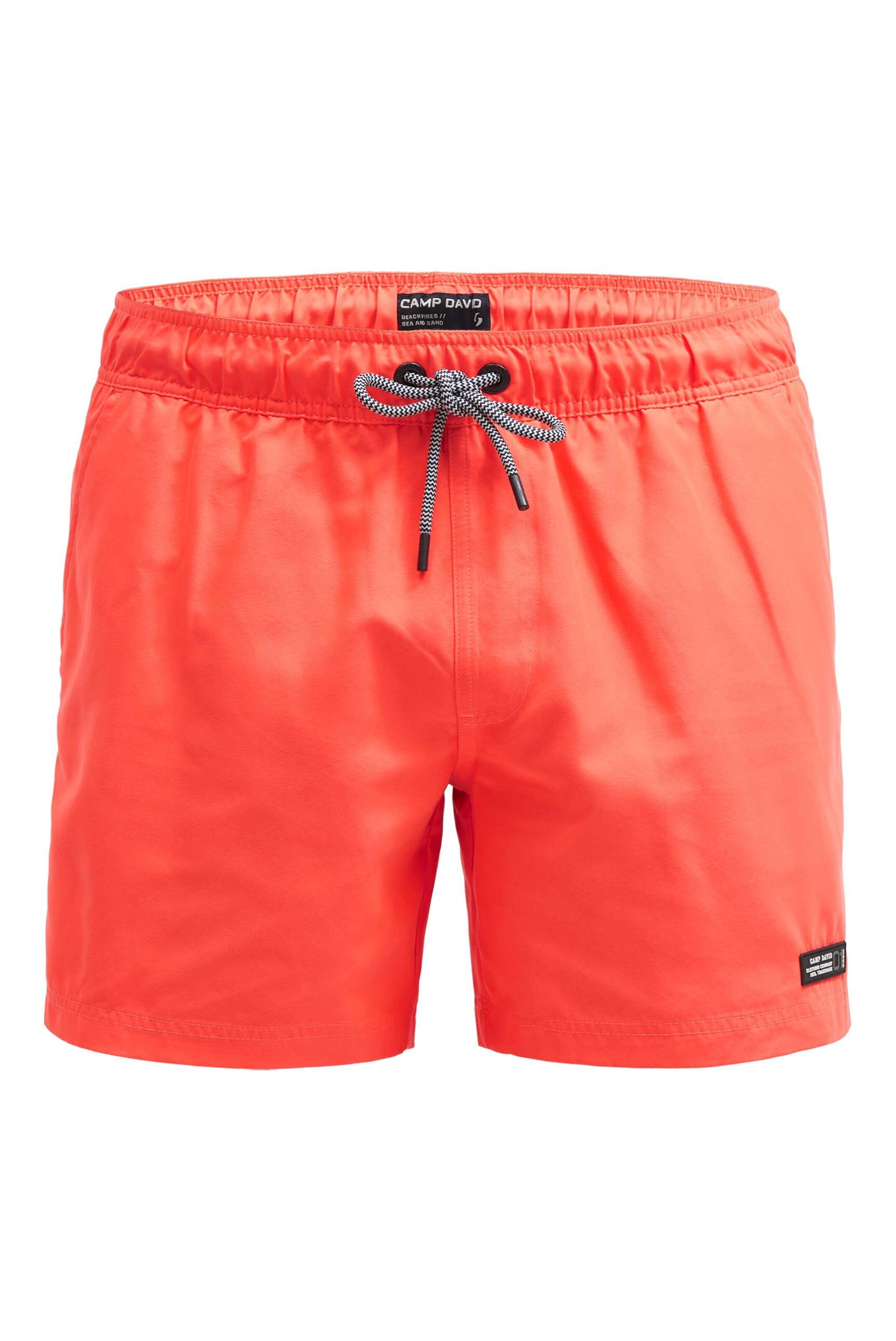 CAMP DAVID Board Shorts in Orange, Item view