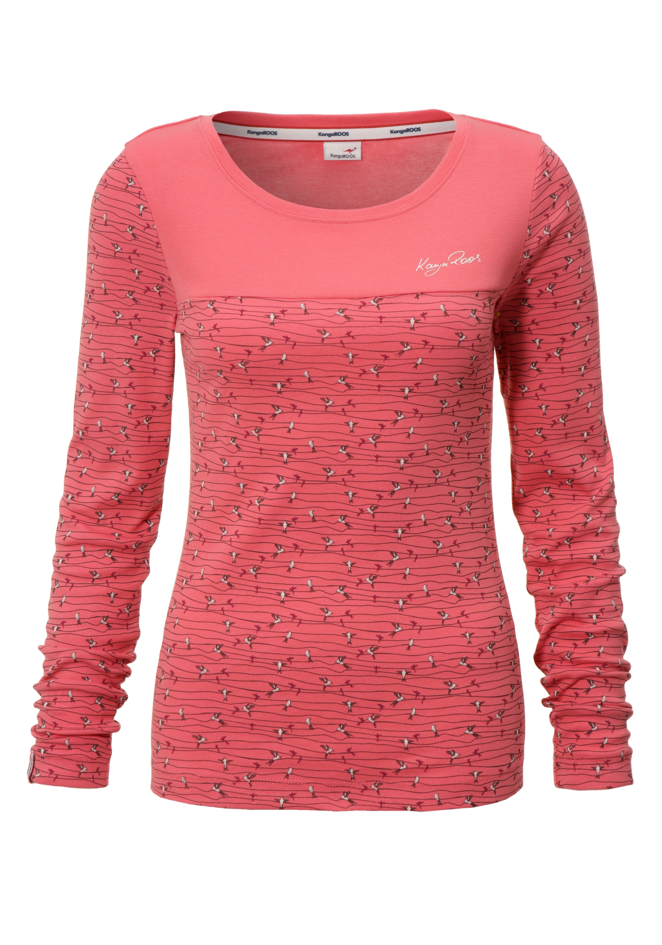 KangaROOS Shirt in Pink: Vorderseite