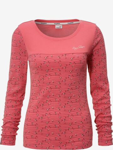 KangaROOS Shirt in Pink: front