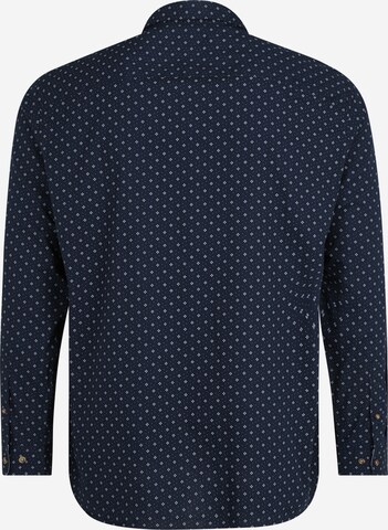 Jack & Jones Plus Regular fit Overhemd in Blauw