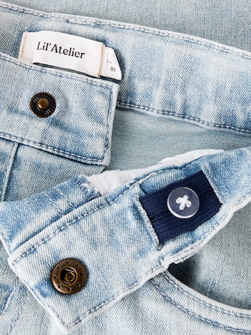 Lil'Atelier Loosefit Jeans i blå