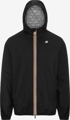 K-Way Übergangsjacke in Schwarz: Vorderseite