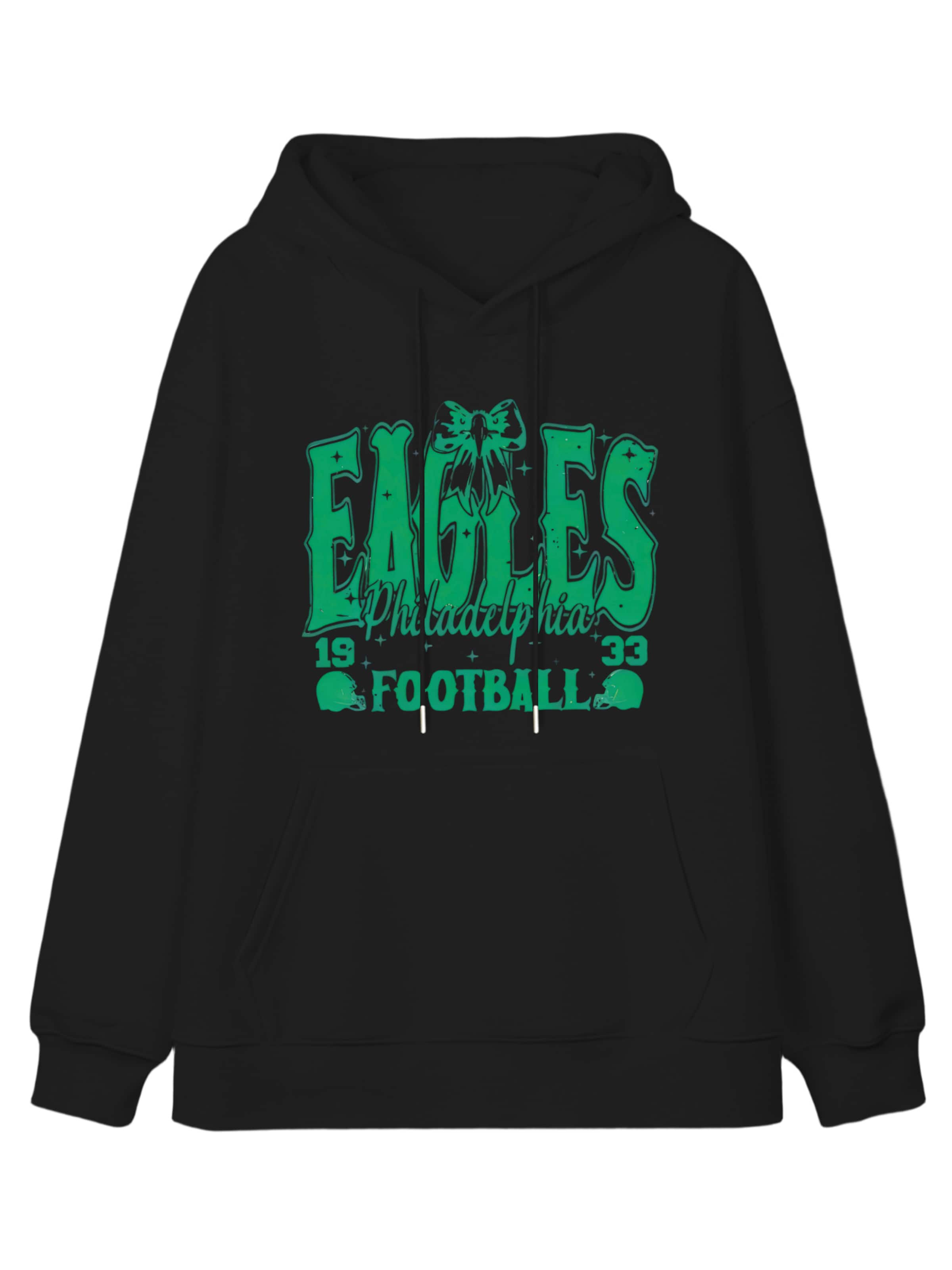 GORHEY Sweatshirt in Zwart: voorkant