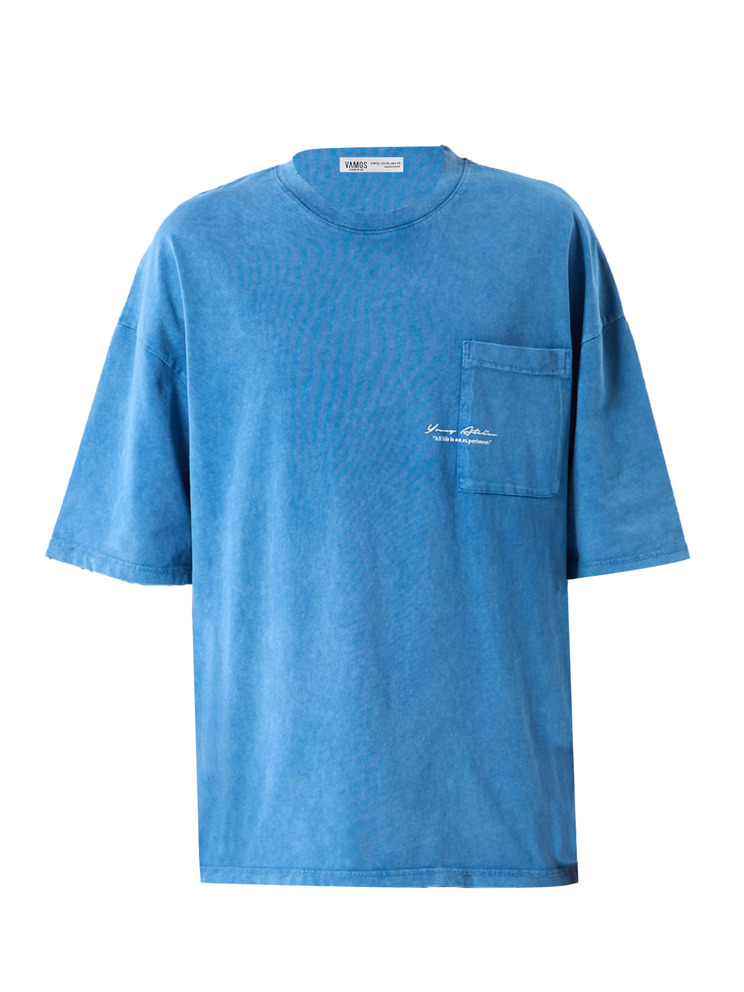 VAMOS CLO Футболка в Синий: спереди