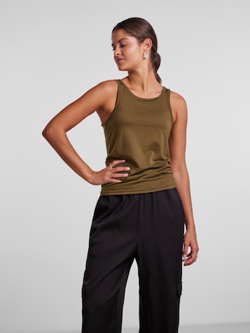 PIECES Top 'Race' in Brown: front