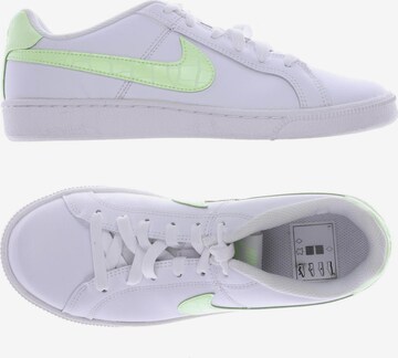 NIKE Sneakers & Trainers in 36,5 in White: front