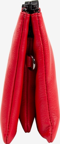 Braun Büffel Schultertasche 'Capri' in Rot