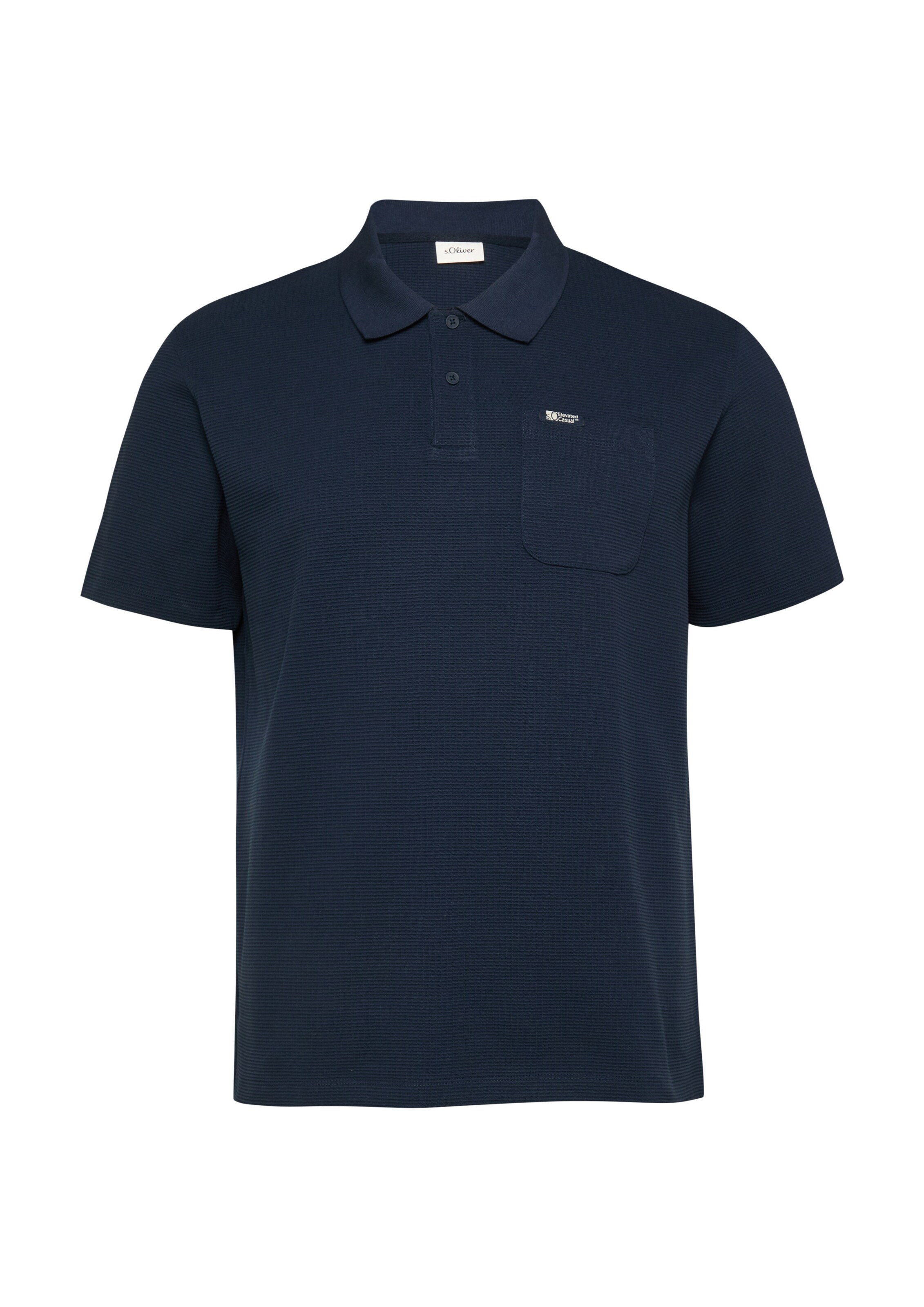s.Oliver Polo-Shirt in navy, Produktansicht
