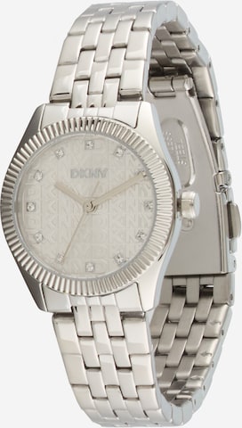 Montre à affichage analogique DKNY en argent : devant