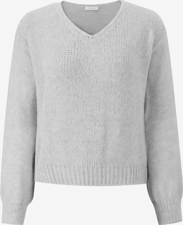 SASSYCLASSY Oversizepullover in Grau: Vorderseite