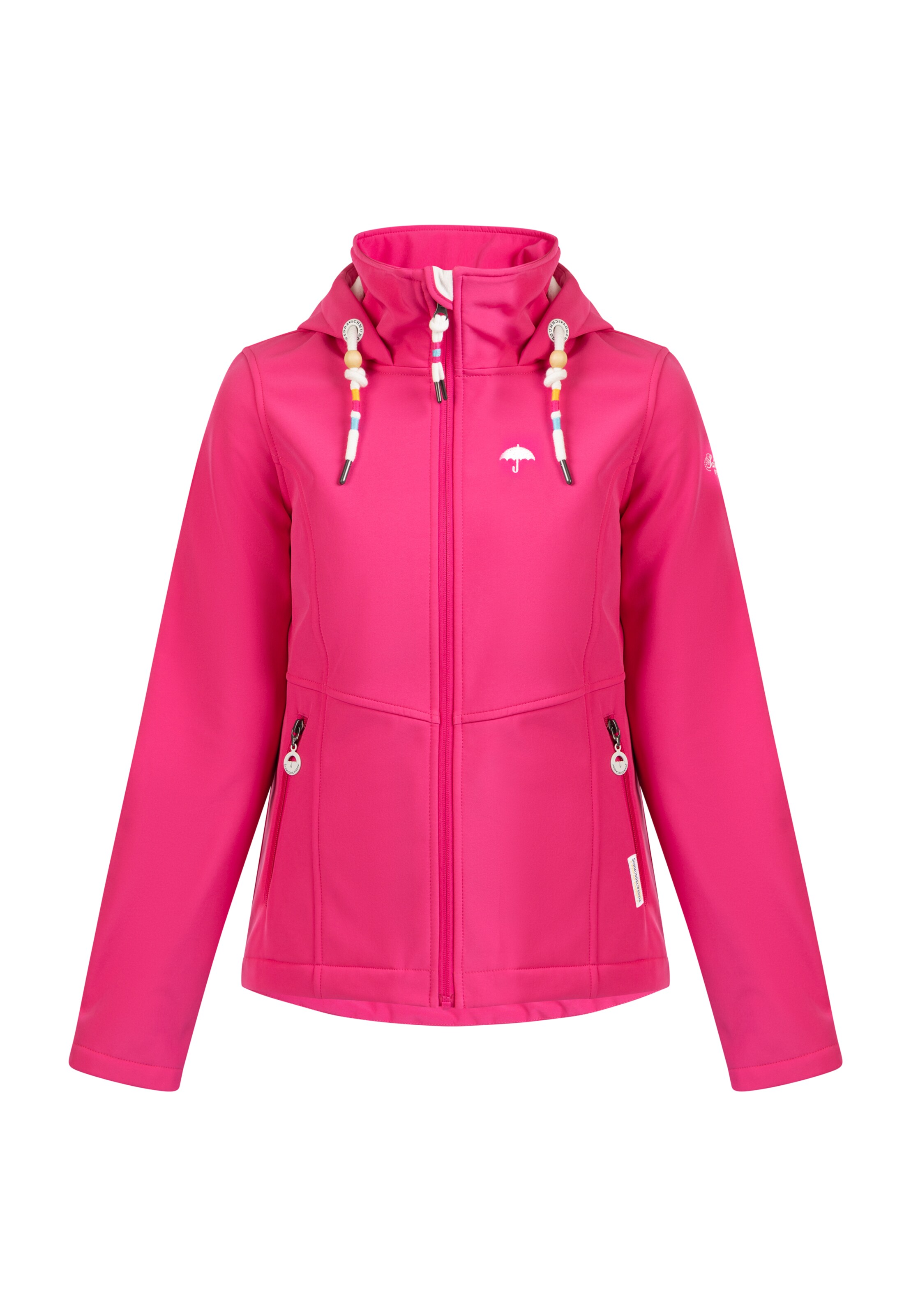 Schmuddelwedda Funktionsjacka i rosa: framsida