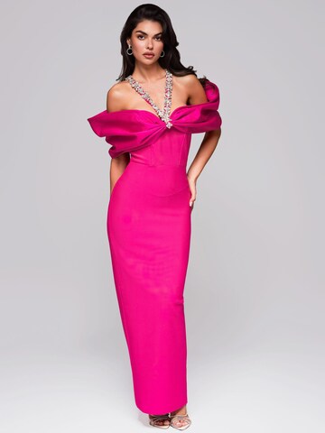 Ombre Abendkleid‌‌‌‌‌‌ in Pink