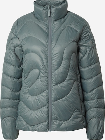 mazine Zimní bunda 'Solna' – modrá: přední strana