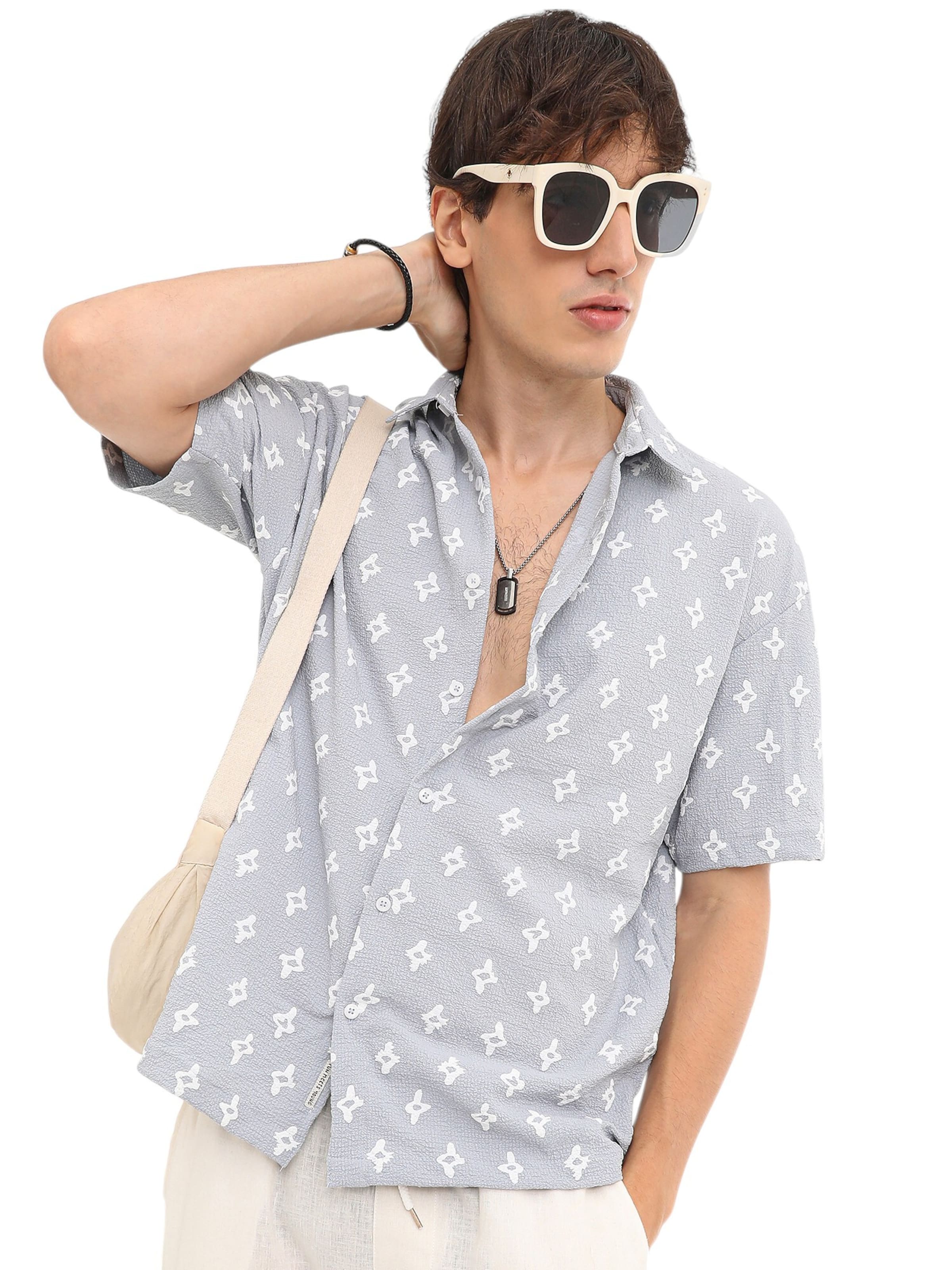 Campus Sutra Regular fit Ing 'Tori' - kék