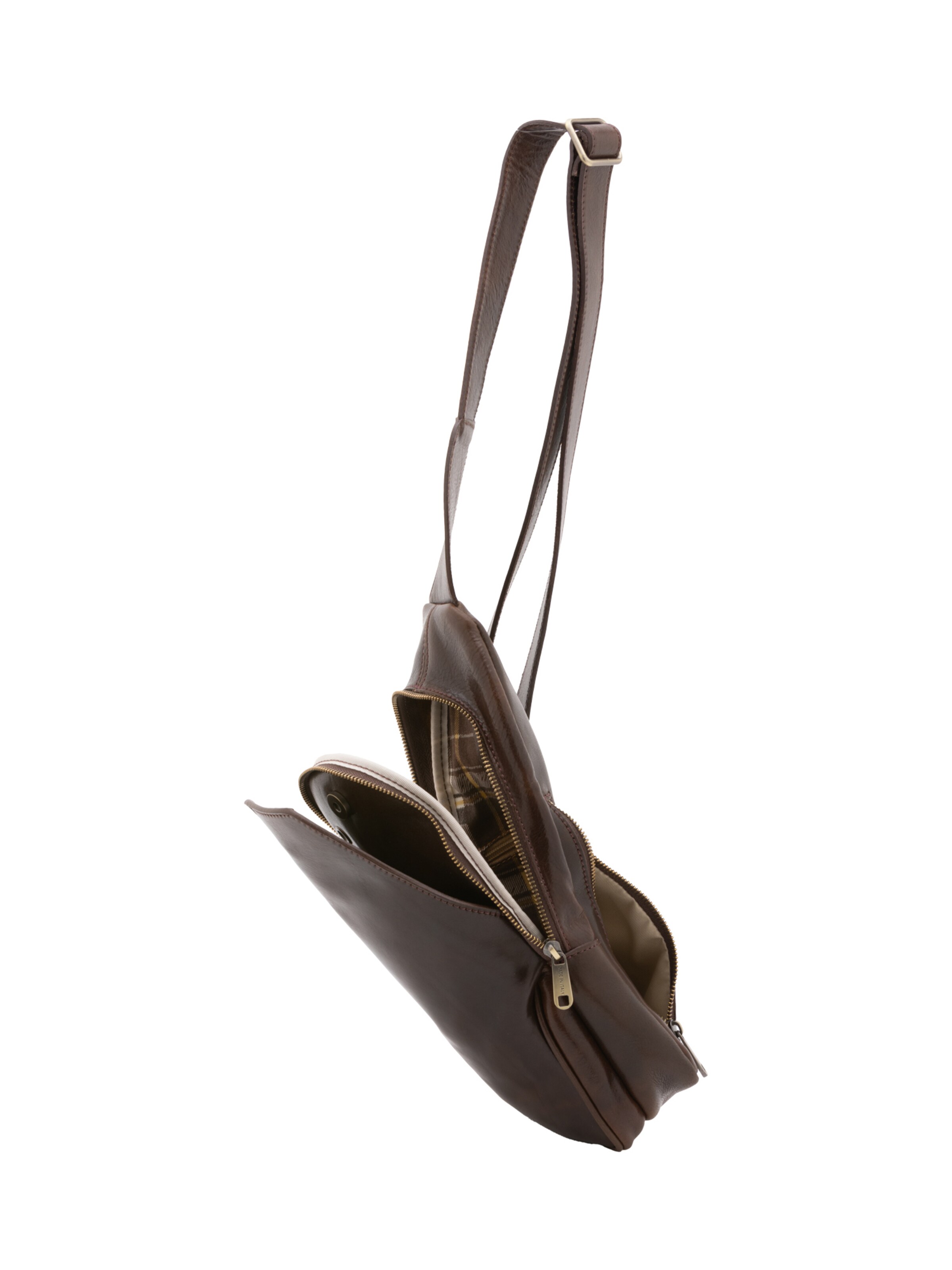 Viola Castellani Umhängetasche in Braun