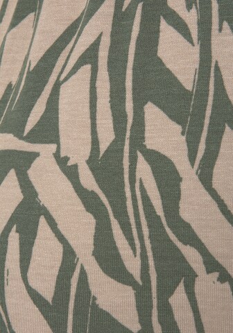 BUFFALO Szeroka nogawka Spodnie w kolorze brązowy