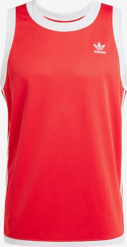 Maglietta di ADIDAS ORIGINALS in rosso: frontale