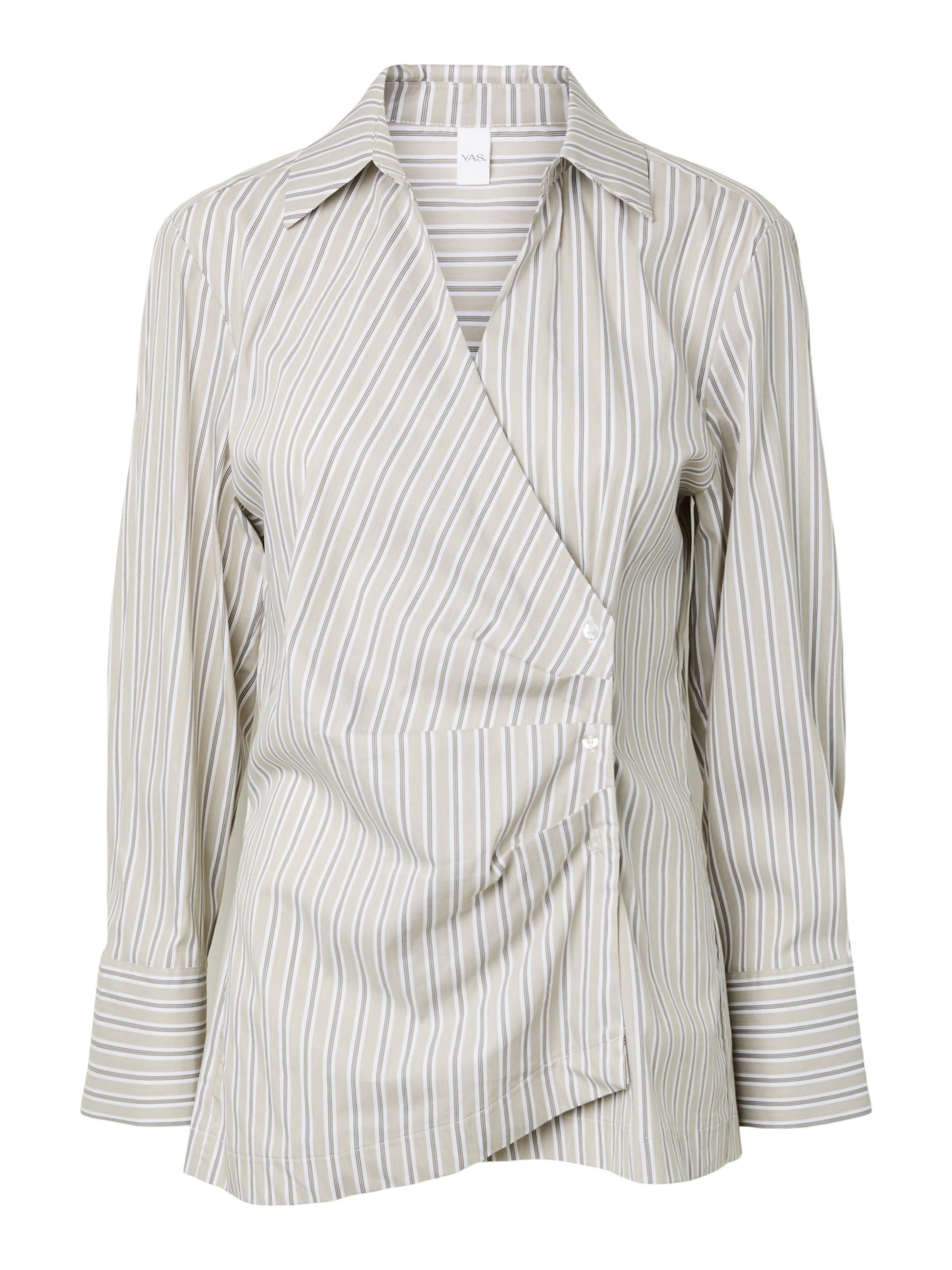 Chemisier 'Asalisa' YAS en beige : devant