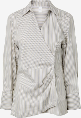 Chemisier 'Asalisa' YAS en beige : devant